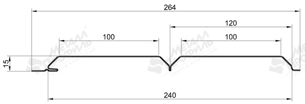 Сайдинг L-брус